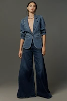 Sanctuary Sculpted Denim Blazer