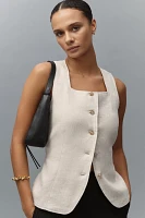 Sanctuary Square-Neck Linen Vest