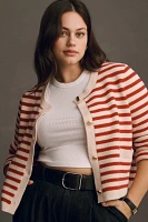 NVLT Striped Sweater Lady Jacket