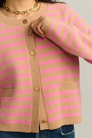 NVLT Striped Sweater Lady Jacket