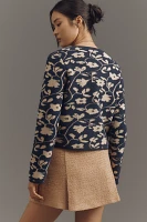 NVLT Floral Lady Cardigan Coat