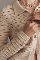 NVLT Collared Knit Lady Jacket