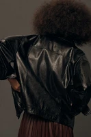 The Weston Boyfriend Jacket by Pilcro: Faux Leather Edition