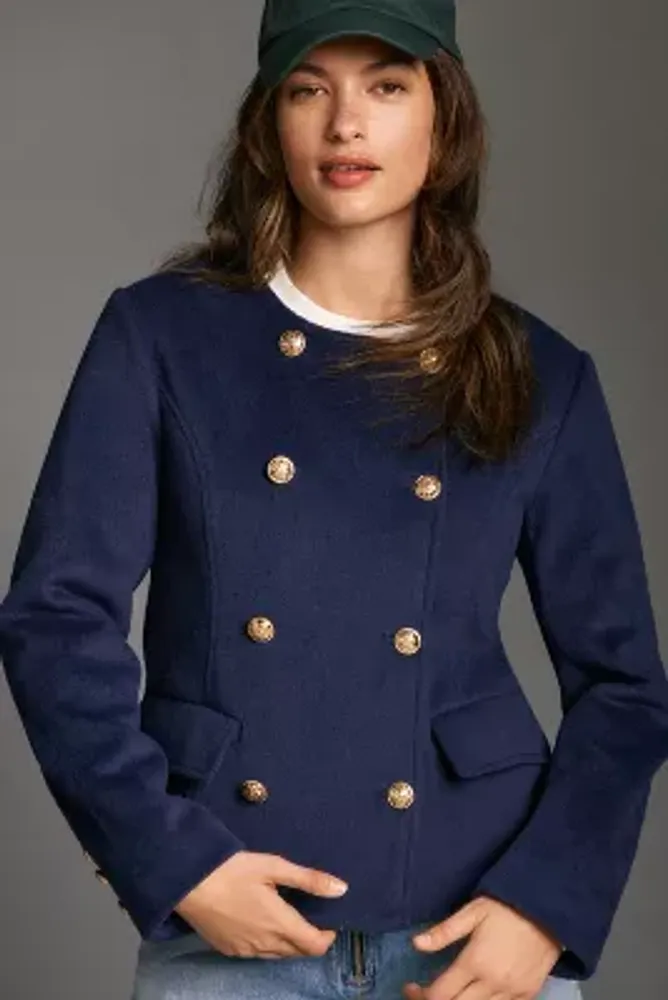 Maeve Twofer Hoodie Peacoat