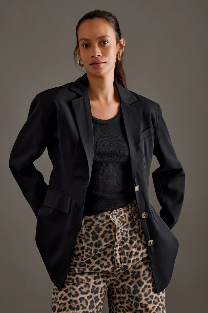 By Anthropologie Sculpted Blazer