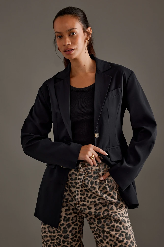 By Anthropologie Sculpted Blazer