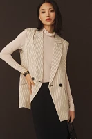 By Anthropologie Oversized Blazer Vest