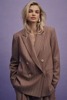 Maeve Oversized Double-Breasted Blazer