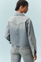Triarchy Lillian Boxy Western Denim Jacket