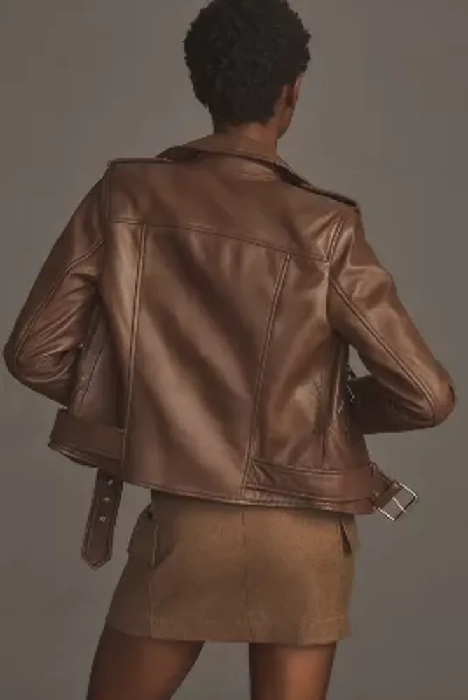 Walter Baker Allison Leather Moto Jacket