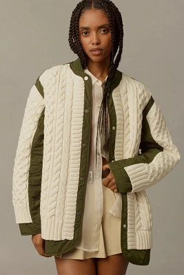 rag & bone Winnie Mixed-Media Jacket