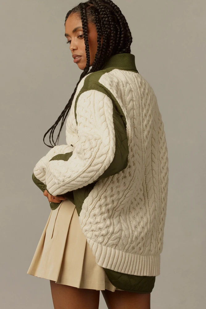 rag & bone Winnie Mixed-Media Jacket