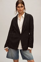 The Ettie Blazer by Maeve: Linen Edition