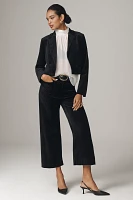 Maeve Cropped Tux Blazer