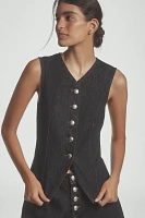 7 For All Mankind Denim Lady Vest