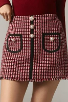 Corey Lynn Calter Tweed Mini Skirt