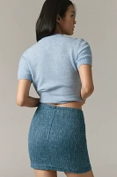 Bishop + Young Parker Tweed Mini Skirt