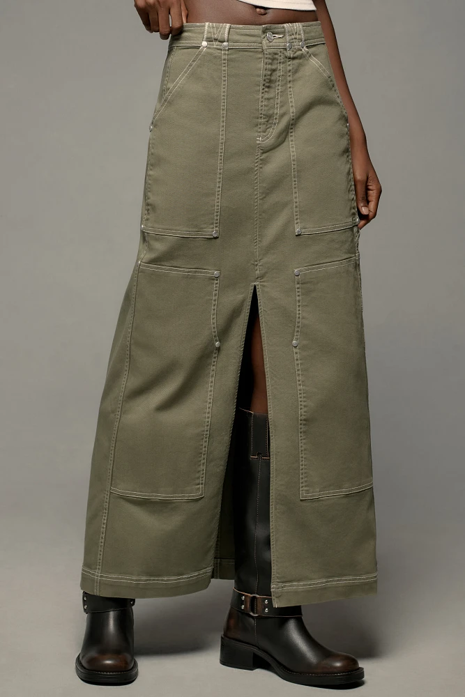 Pilcro Carpenter Maxi Skirt