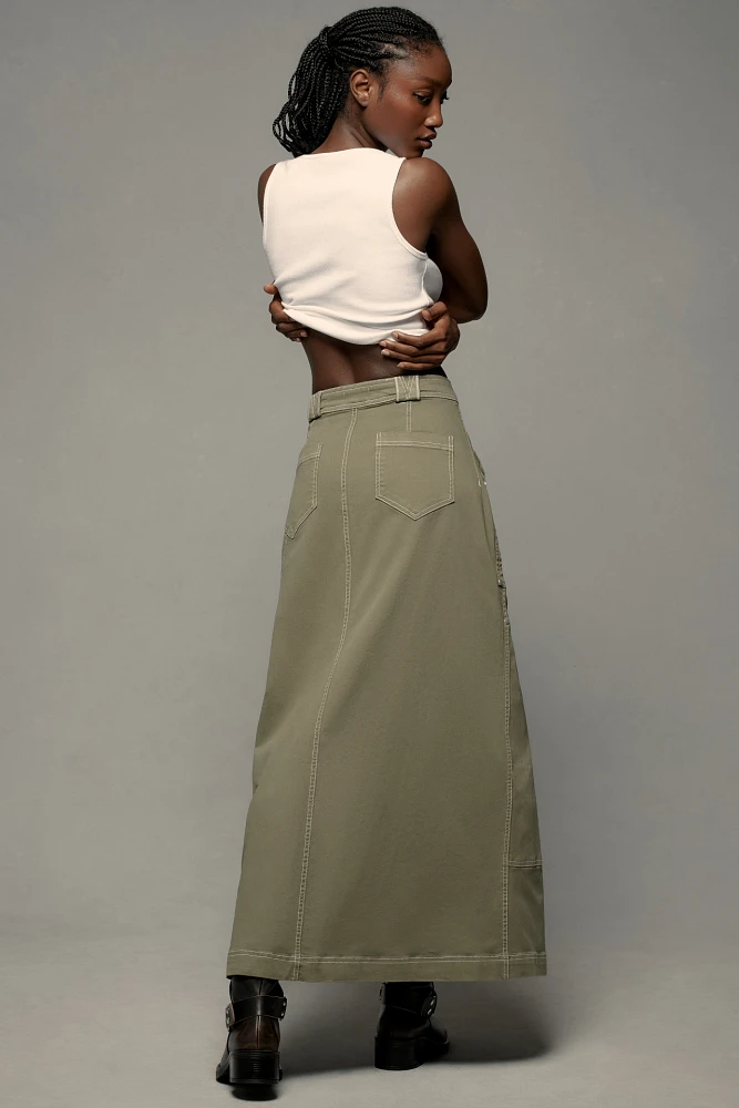 Pilcro Carpenter Maxi Skirt