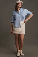 Pilcro Denim Mini Skirt