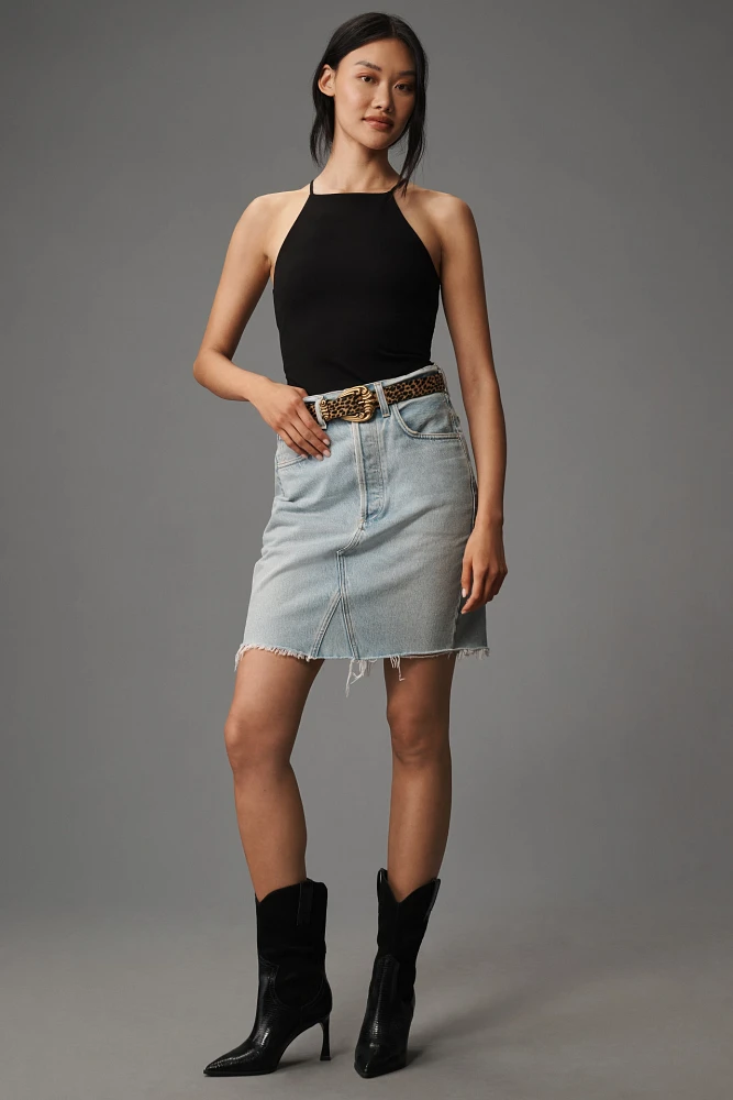 Citizens of Humanity Carolina Denim Knee-Length Skirt