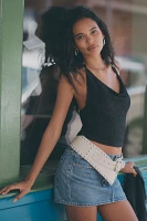 AGOLDE Alek Denim Mini Skirt