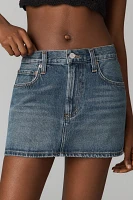 AGOLDE Alek Denim Mini Skirt
