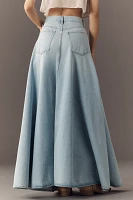 AGOLDE Odin Exaggerated Denim Maxi Skirt