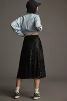 Sunday Brooklyn A-Line Sequin Skirt