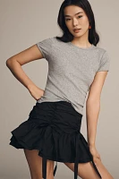 Glamorous Bow Tie Bubble Mini Skirt