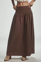 Glamorous Drop-Waist Maxi Skirt