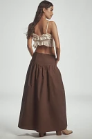 Glamorous Drop-Waist Maxi Skirt