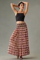 Let Me Be Drop-Waist Flounce Skirt