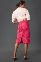 Maeve Floral Cutwork Skirt