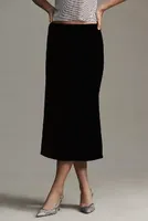 The Tilda Velvet Slip Skirt