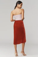 The Tilda Velvet Slip Skirt