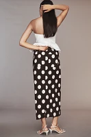 The Colette Belted Maxi Skirt by Maeve