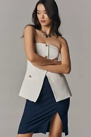 By Anthropologie Belted Pencil Skirt: Magic Fabric Edition