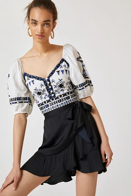 Maeve Ruffle Mini Skirt
