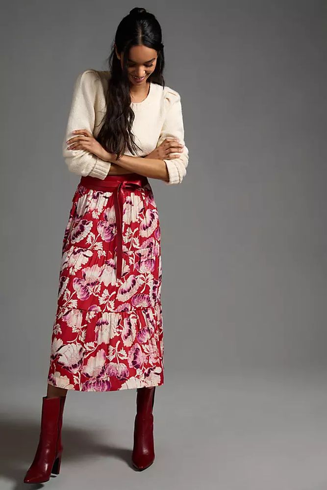 The Somerset Maxi Skirt by Collection Anthropologie Assorted | The Summit