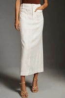 The Colette Maxi Skirt by Maeve: Linen Edition