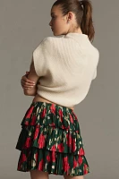 WAYF Tiered Mini Skirt