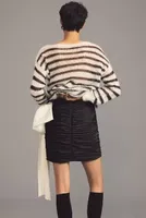 Hutch Satin Bow Mini Skirt