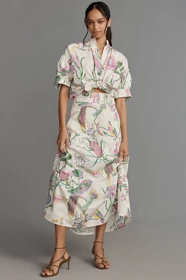 Banjanan Discovery Linen Skirt