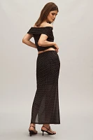 Maeve Mesh Maxi Skirt