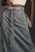Stella Nova Oana Denim Maxi Skirt