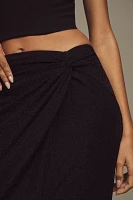 Lamarque Ainslee Side-Knot Maxi Skirt