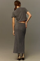 Maeve Knit Column Maxi Skirt