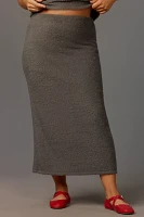 Maeve Knit Column Maxi Skirt