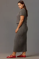 Maeve Knit Column Maxi Skirt